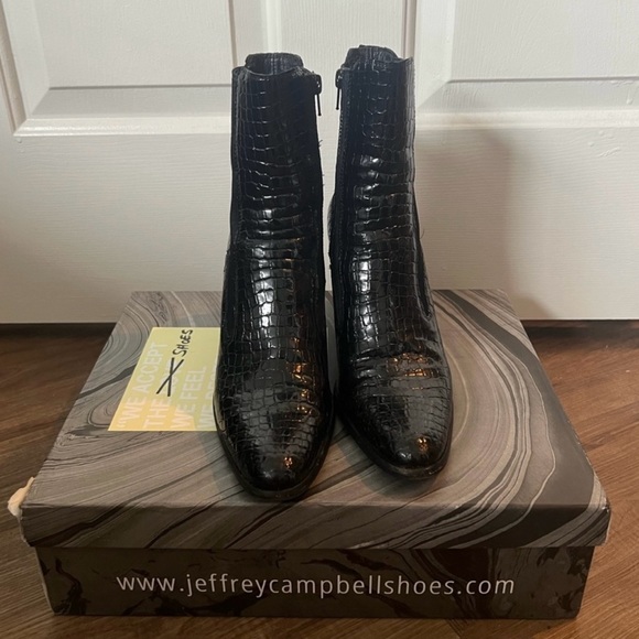 Black Jeffrey Campbell Boots - Picture 2 of 4